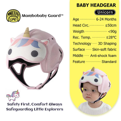 Mambobaby Guard Dropshipping 1 Safe Anti-Shock Baby Helmet Toddler Head Protector Infant Headgear Learn Crawl Walk for Bump Fall