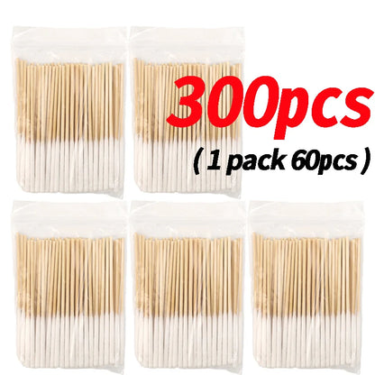 Multi-purpose Beauty Makeup Acne Maintenance Liquid Cotton Swab 4 Thicknesses Soft and Comfortable Cotton Swab Skin Care Tools