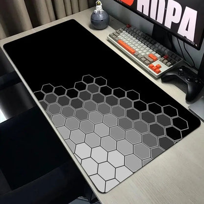 hexagon Mouse Pad Large Computer Office Game Table Mats XXL Rubber Anti-slip Gaming Keyboard Mousepads Long Desk Pads