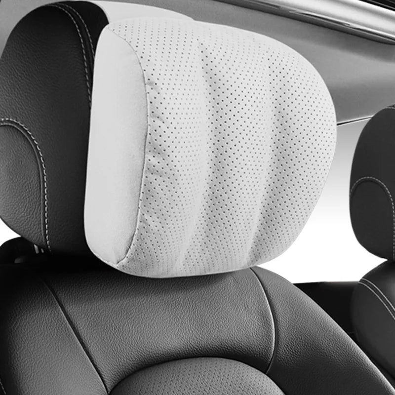 High-Quality Car Headrest Neck Pillow For Mercedes Benz S-Class Maybach Design Universal Adjustable Driving Travel Head Pillow