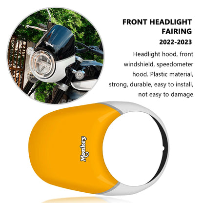 For Monkey 125 monkey 125 2018-2023 Motorcycle Accessories Headlight Cover Windscreen Windshield Fairing speedometer cover