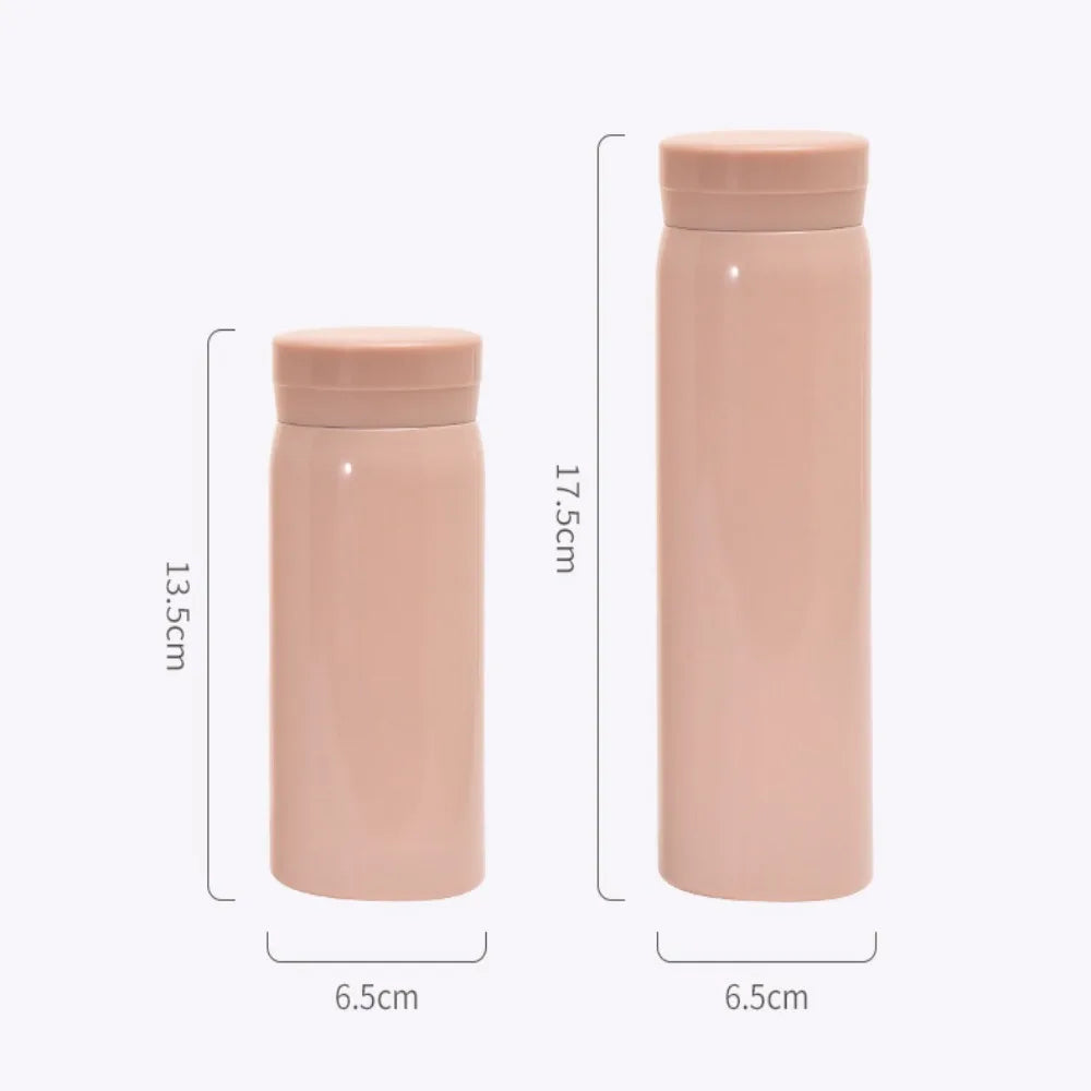 200/280ml Mini Thermos Bottle Coffee Mug 316 Stainless Steel Insulated Cup Portable Thermos Cup Travel Water Bottle Tea Cup Gift