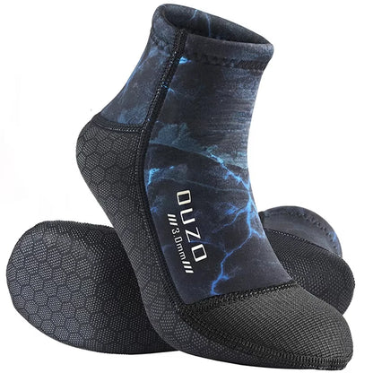 New 3MM Neoprene Diving Socks Shoes Water Boots Non-slip Beach Boots Wetsuit Water Socks Snorkeling Surf Sand Proof Warm Socks