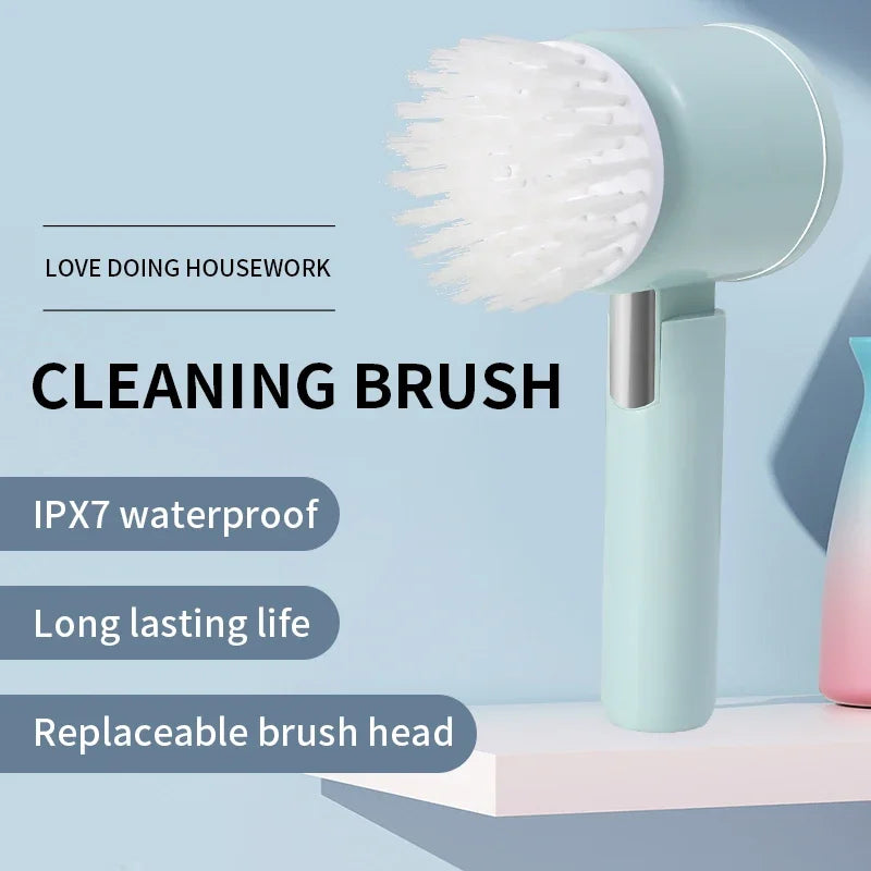 Wireless Handheld Electric dishwasher Kitchen Rechargeable Electric Cleaning Brush Bathroom Tile Professional cleaning Machine