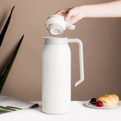 304 Stainless Steel Kettle Thermos 1.5L Big Capacity Double Wall Vacuum Insulated Flask Portable Travel Coffee Pot Hot Water Jug