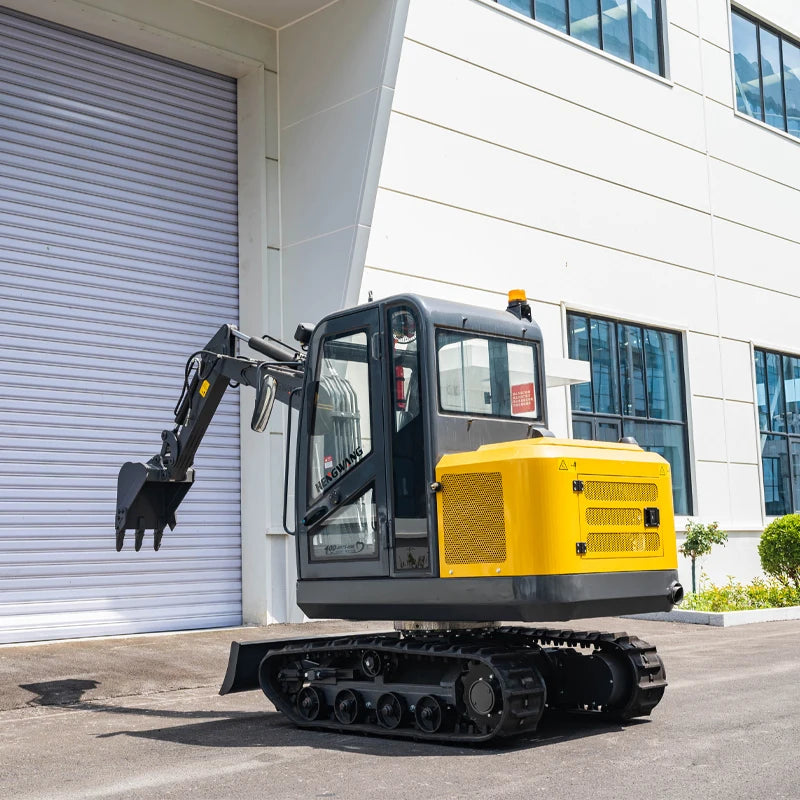 HW-26 China Mini Excavator Digger 2.5t Hydraulic Diesel Mini Excavator 2 ton  Agriculture Construction Excavator For Home Custom