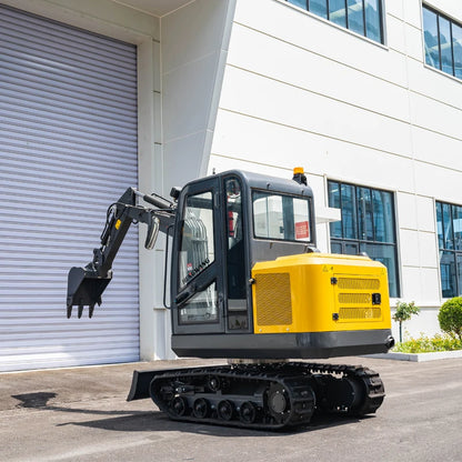 HW-26 China Mini Excavator Digger 2.5t Hydraulic Diesel Mini Excavator 2 ton  Agriculture Construction Excavator For Home Custom