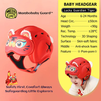 Mambobaby Guard Dropshipping 1 Safe Anti-Shock Baby Helmet Toddler Head Protector Infant Headgear Learn Crawl Walk for Bump Fall