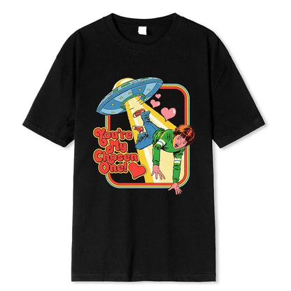 Horror Comic Series Sell Your Soul Economics For Children Men Tshirts T Shirts Loose Tee Clothing Street T-Shirt