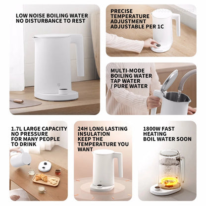 Mijia Smart Kettle 2 Pro Electric Kettles, Kitchen Appliances, LED Display 24H Intelligent Temperature Constant Teapot