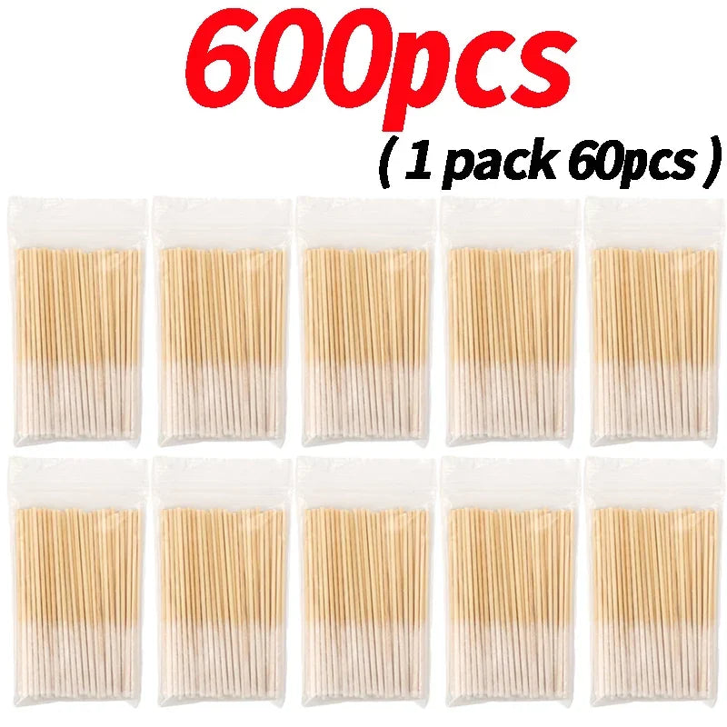 Multi-purpose Beauty Makeup Acne Maintenance Liquid Cotton Swab 4 Thicknesses Soft and Comfortable Cotton Swab Skin Care Tools