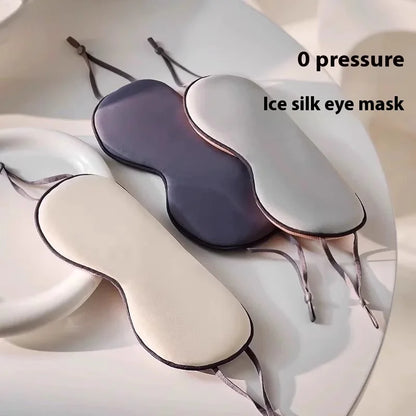 Dual-Side Cooling& Warm Eye Mask- Breathable Summer Sleep Cover- Zero Pressure Design