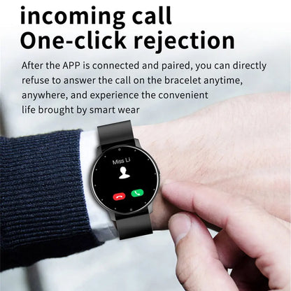 NEW Fashion Men Smart Watch Wireless Call Digital Fitness Tracker IP68 Waterproof Sport Smartwatch for Women Android Phones 2025
