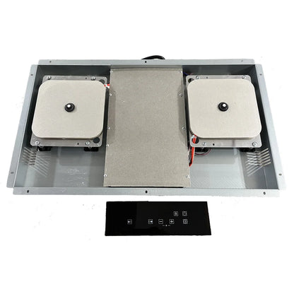 2000W Kitchen Induction Cooker Double Burners for Fast Food Restaurant Kitchen