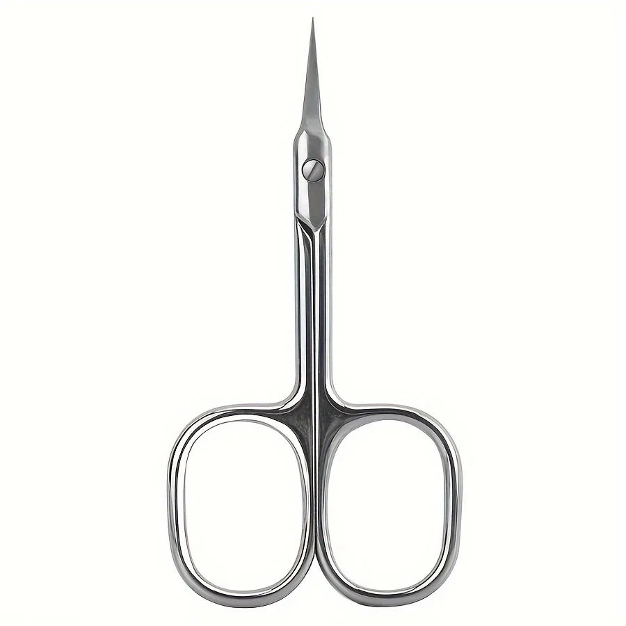 Manicure Scissors for Nail Care Stainless Steel Handle Cuticle Nipper Dead Skin Removal Scissors Beauty Tool