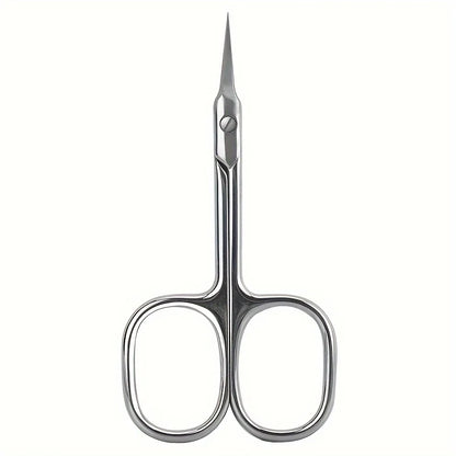 Manicure Scissors for Nail Care Stainless Steel Handle Cuticle Nipper Dead Skin Removal Scissors Beauty Tool