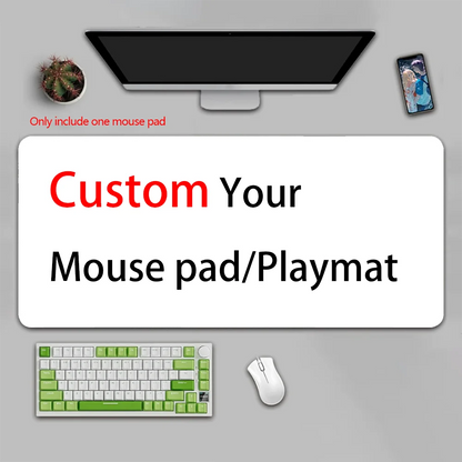 Custom Mouse Pad Large Computer Office Game Table Mats  Rubber Anti-slip Gaming Keyboard Mousepads Long Desk Pads