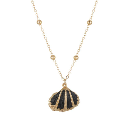 Bohemia Conch Shells Necklace Sea Beach Shell Pendant Necklace for Women Female Shell Cowrie Summer Party Gifts Jewelry choker