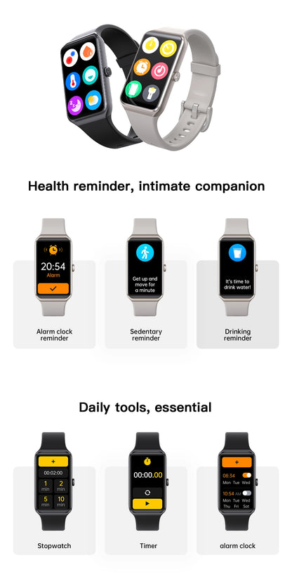 LIGE New Smart Watch Women Men 2025 Call Reminder 1.47" HD Screen Smartwatch For Android IOS Fitness Tracker Waterproof Watches