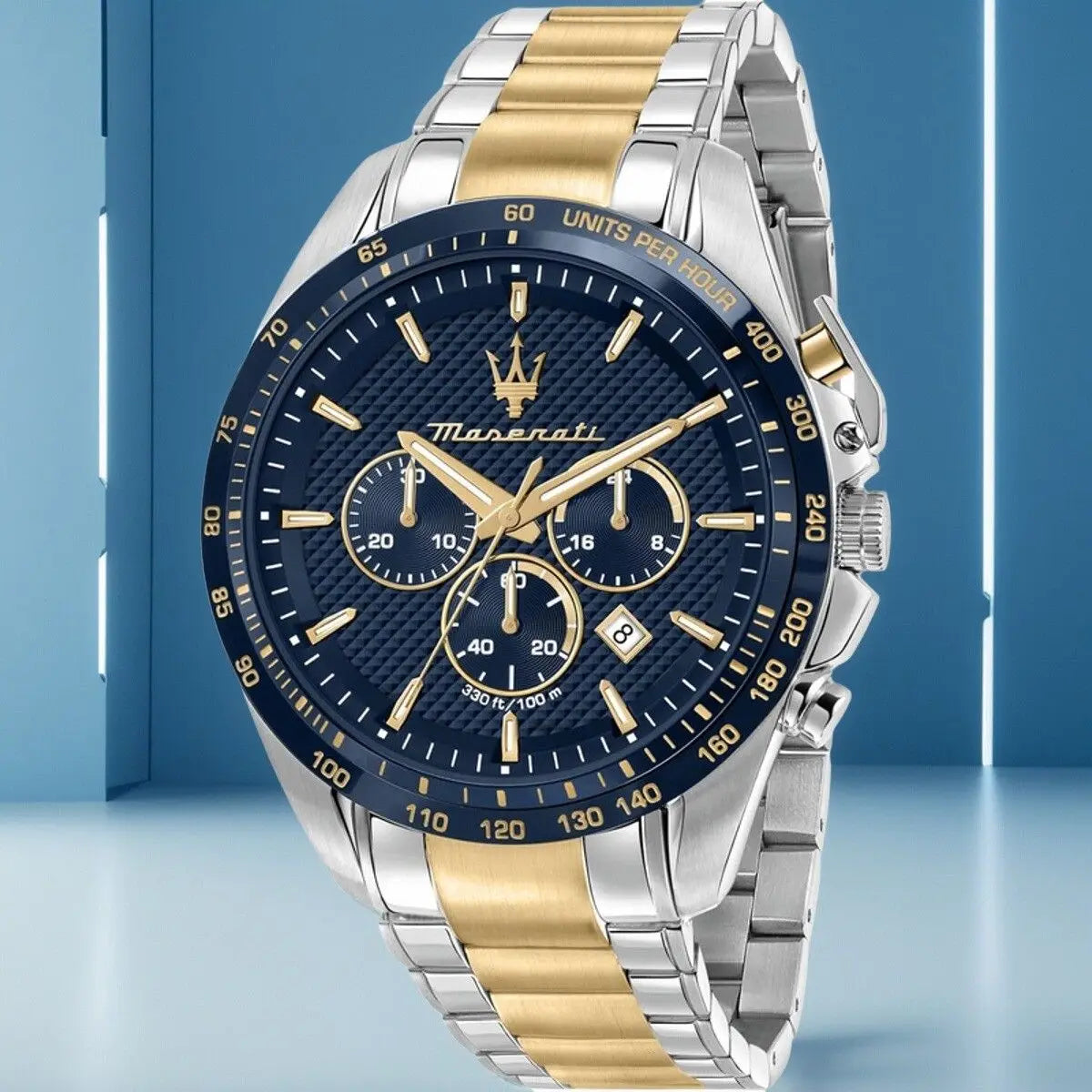 Original Maserati watch men's luxury fashion trend explorer big dial sports watch gift for men's European and American watches n