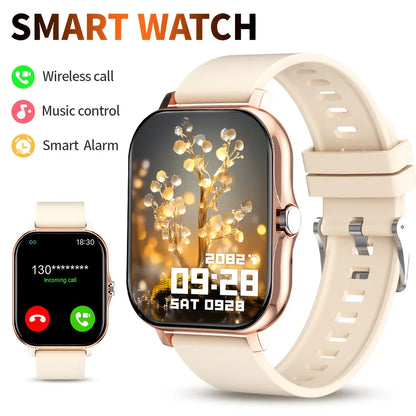 G.L Wear New Smartwatch 1.83-inch HD Display Bluetooth Calling Heart Rate Activity Tracking Smartwatch Men Women Holiday Gift