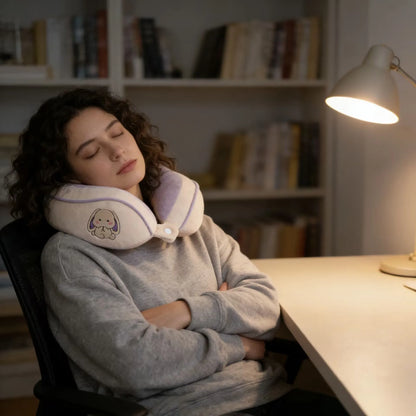U Shaped Pillow Office Nap Neck Pillow Cartoon Airplane Pillow Travel Portable Neck Pillow Hump Neck Pillow