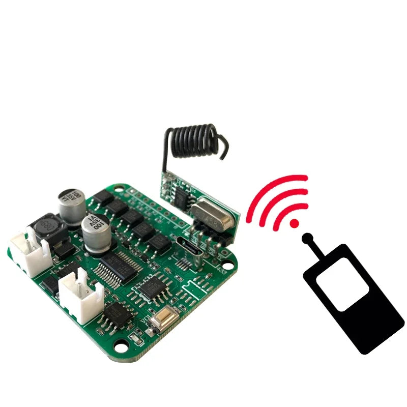 Micro USB Download 5 Channel Trigger Serial Port Audio Playback Module 433mhz Wireless Remote Control Sound PCB Board