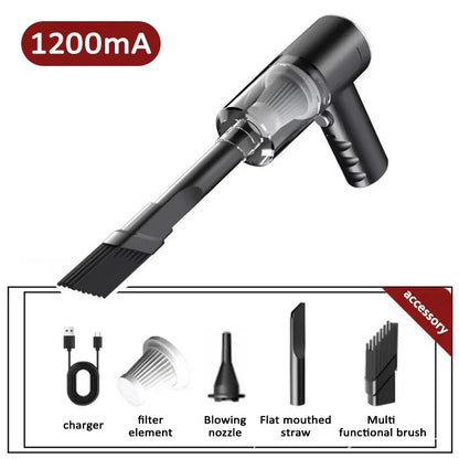 Car Home Vacuum Cleaner 2900000PA Powerful 4 in1 Clean Machine Wireless Blowing Suction Portable Vacuum Cleaner For Vehicle