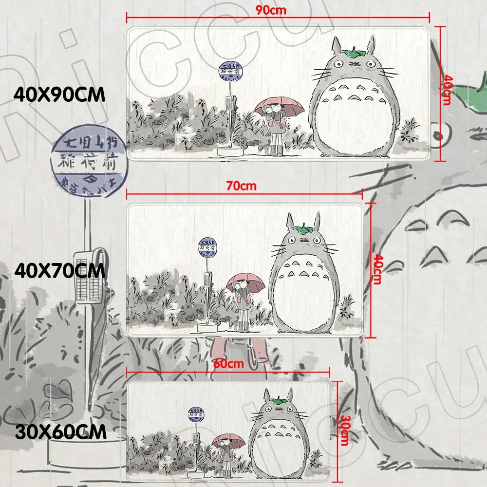 HD Xxl Office Computer PC Accessories 400X900mm Table Mat Gaming Kawaii Cat Mouse pad chinchilla Gamer Large Dragon Desk mat