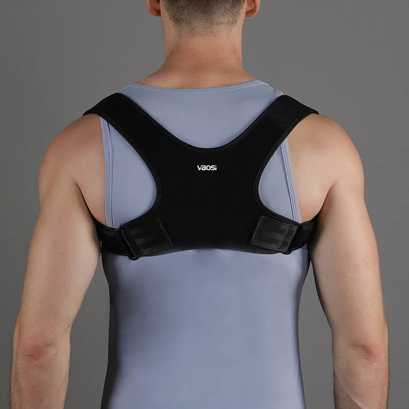 Unisex Adjustable Back Posture Corrector Support Brace for Men And Women Clavicle Spine Shoulder Correction Belt Strap