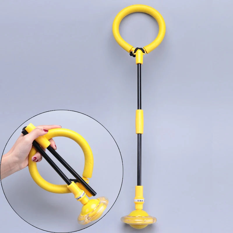 One Foot Flashing Skip Ball Jump Ropes Kids Glowing Bouncing Balls Sports Swing Ball Children Fitness Playing Child-parent Games
