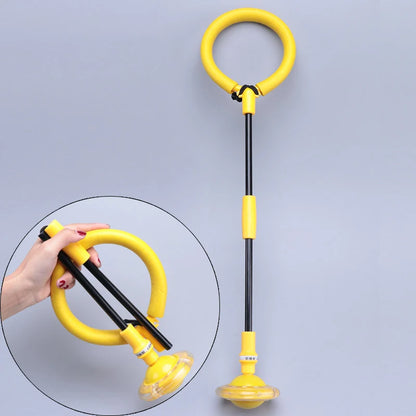 One Foot Flashing Skip Ball Jump Ropes Kids Glowing Bouncing Balls Sports Swing Ball Children Fitness Playing Child-parent Games