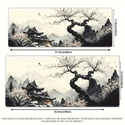 1pc Sakura Japanese Cherry Blossom Mouse Pad Gaming Home New Mousepad XXL keyboard pad Non-Slip Office Carpet Laptop Mice Pad