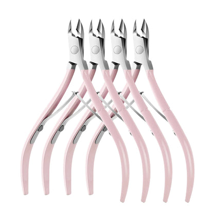 1/2/4Pcs Stainless Steel Cuticle Nail Nipper Clipper Cutter Nail Art Manicure Pedicure Care Trim Plier Cutter Beauty Nail Tools