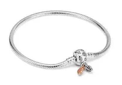 2025 New Disney Mickey Mouse Spider Man Heart Clip Original 925 Silver Plated Bracelet Love Buckle Bead Decoration DIY Women's