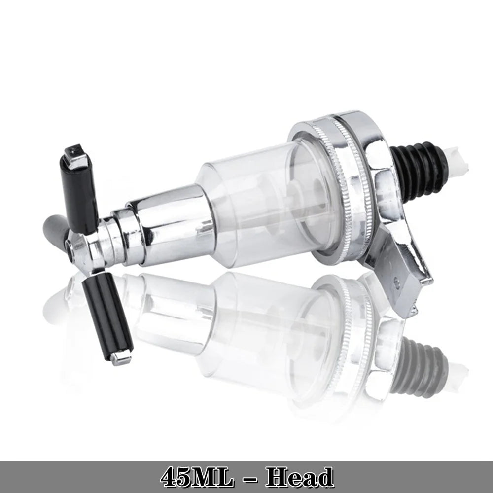 Wall-Mounted 1 Bottle Liquor Dispenser Wine Rack, Bar Butler Holder Drinks Alcohol Shot Station Liquor Beverage Whisky Dispenser