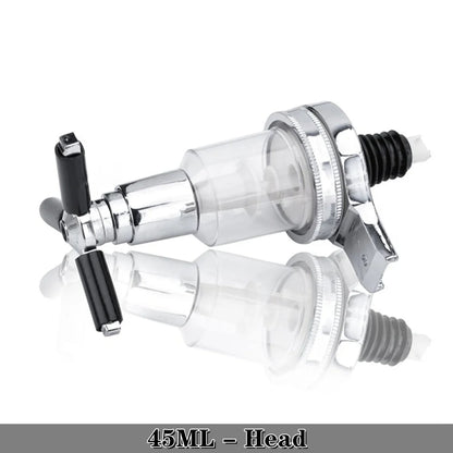 Wall-Mounted 1 Bottle Liquor Dispenser Wine Rack, Bar Butler Holder Drinks Alcohol Shot Station Liquor Beverage Whisky Dispenser