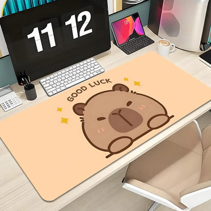 Cute Capybara Mouse Pad Keyboard Mousepad lauge 1200X600 mm Desk Mat PC Gamer Office Carpet Home Table pad