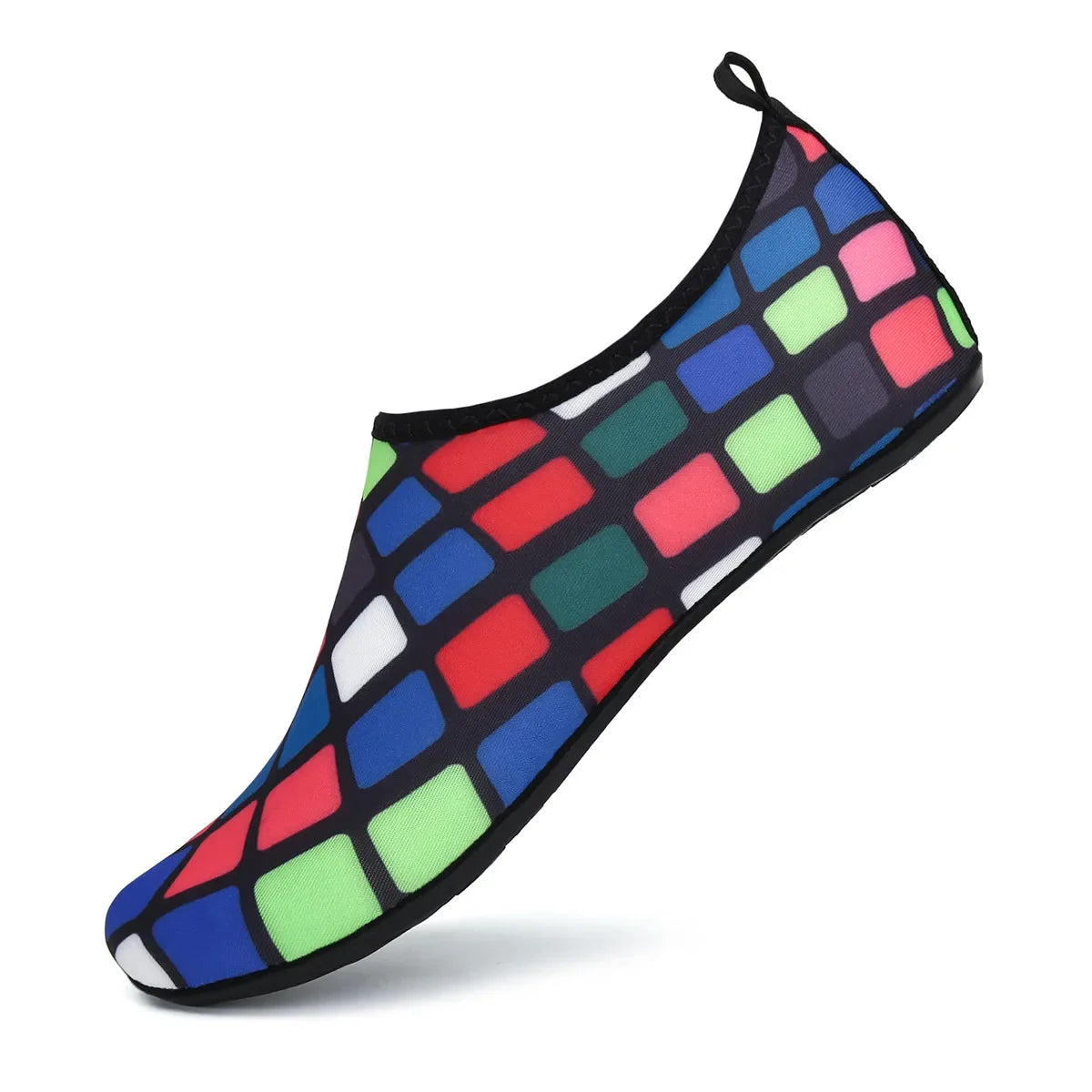 Beach Sock Barefoot Shoes Unisex Water Shoes Men Women Swimming Upstream Sneaker Quick Dry Light Yoga Aqua Shoe Striped Colorful