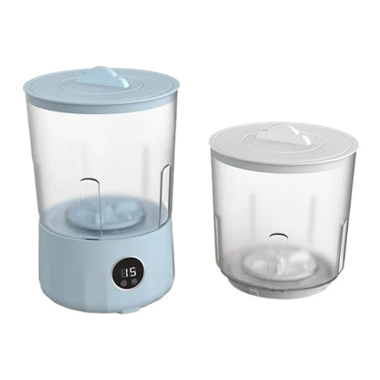 Portable Mini Washing Machine USB Rechargeable Laundry Washer Cordless Washing Machine for Underwear Socks