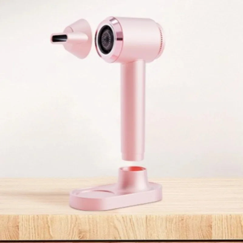 USB Rechargeable Wireless High-Speed Hair Dryer with Long Battery Life Negative Ion Portable Hair Care Appliance