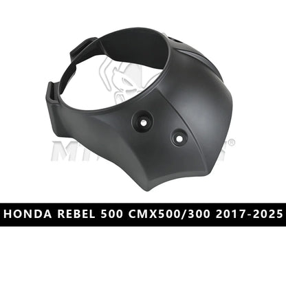 Motorcycle Front Headlight Fairing Cover For Honda Rebel CMX 500 300 CMX300 CMX500 2017-2024 Windshield Cowl Cover Accessories