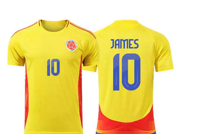 Colombia Men's Streetwear Football Quality 3d Printed Quick Drying Breathable Couple Tees For Men_women Short Sleeve T-Shirt