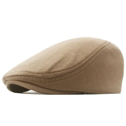Fashion Berets Men Spring Autumn Casual Newsboy Hat Retro Artist Painter Hat Men's Casual Flat Cap Male Cotton Beret Cap Gorras