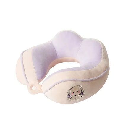 U Shaped Pillow Office Nap Neck Pillow Cartoon Airplane Pillow Travel Portable Neck Pillow Hump Neck Pillow