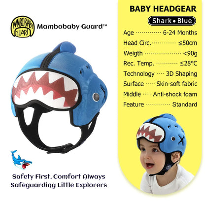 Mambobaby Guard Dropshipping 1 Safe Anti-Shock Baby Helmet Toddler Head Protector Infant Headgear Learn Crawl Walk for Bump Fall