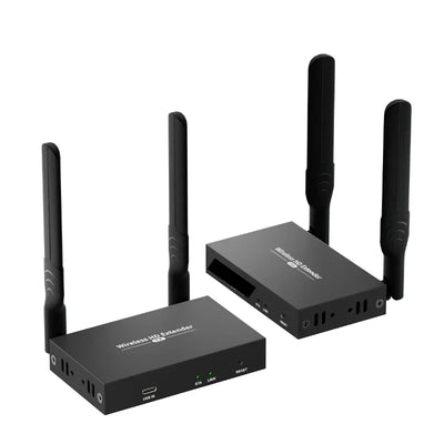 Wireless HDMI Transmitter and Receiver Video Extender 200m 1080p HDMI Wireless Extender Suitable for Meetings Large Conference