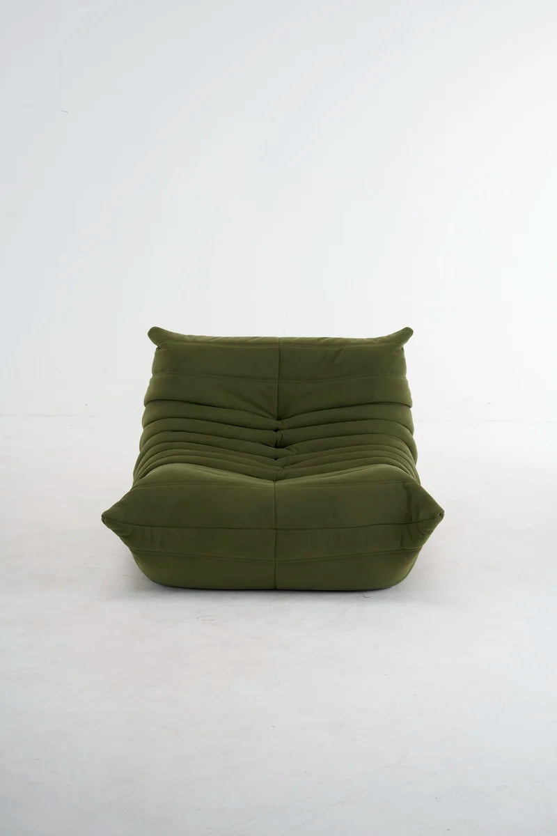 Caterpillar Single Sofa Lazy Couch Tatami Living Room Bedroom Lovely Leisure Single Chair Reading Chair Balcony Rocking Chair