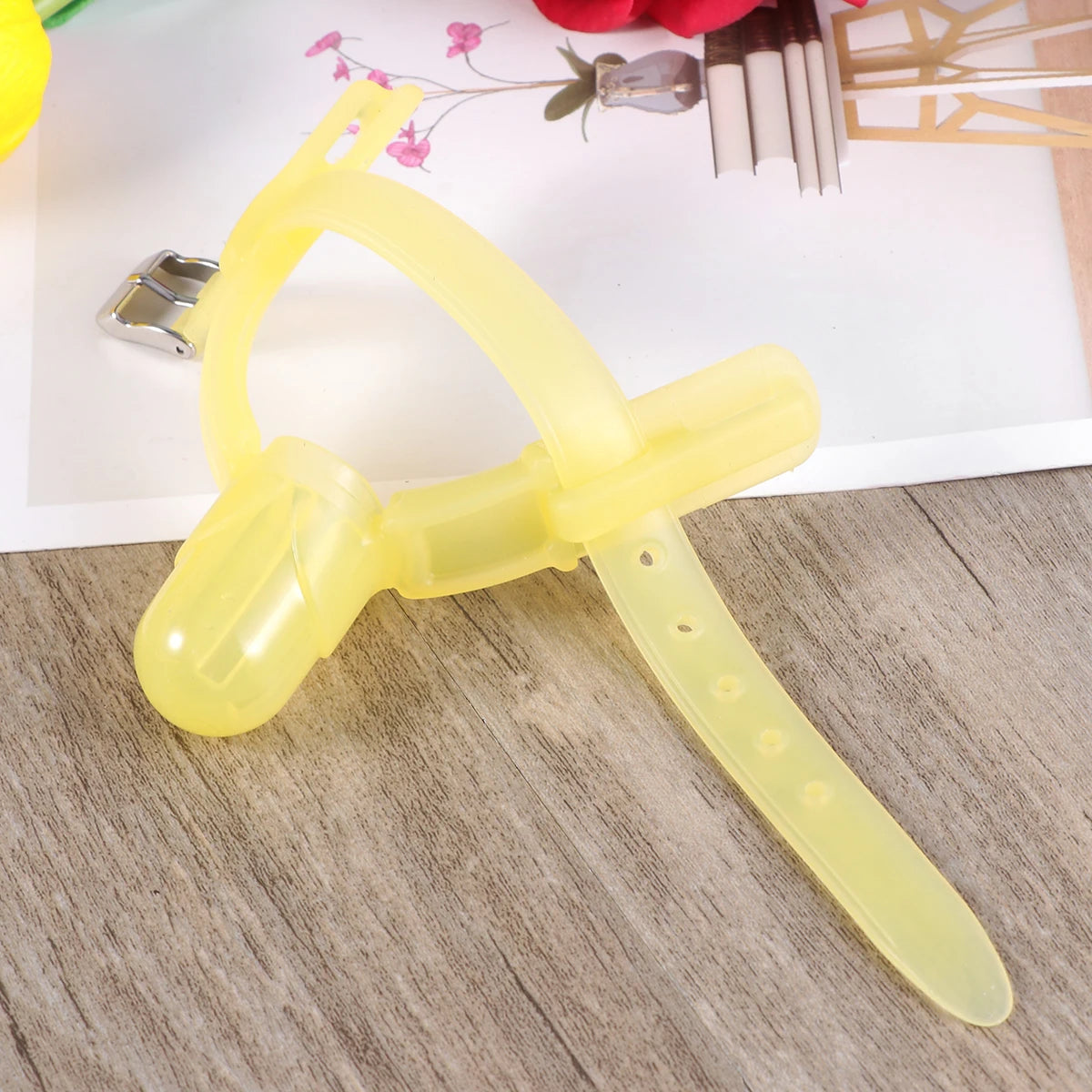 Baby Finger Protector Food Grade Silicone Anti-Bite Thumb Forefinger Cover Teether for Infant Kids Light Yellow Baby Finger