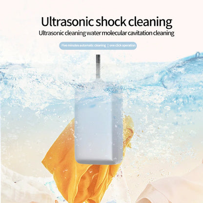 Ultrasonic cleaning portable jewelry watch glasses underwear disinfection washing dishes fruits and vegetables